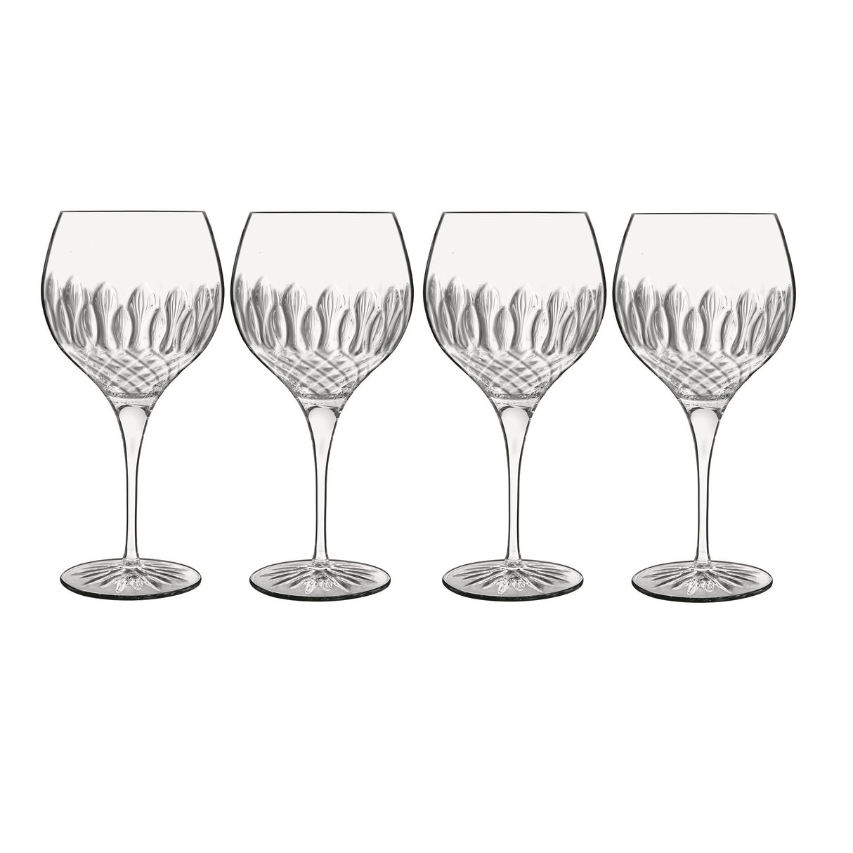 Luigi Bormioli Diamante Gin Glasses, 650ml x 4