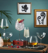 Luigi Bormioli Optica Burgundy Gin Glasses, 750ml x 4