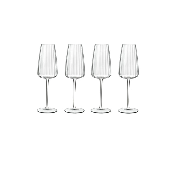 Luigi Bormioli Optica Sparkling Wine, 210ml x 4