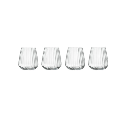 Luigi Bormioli Optica Stemless, 450ml x 4