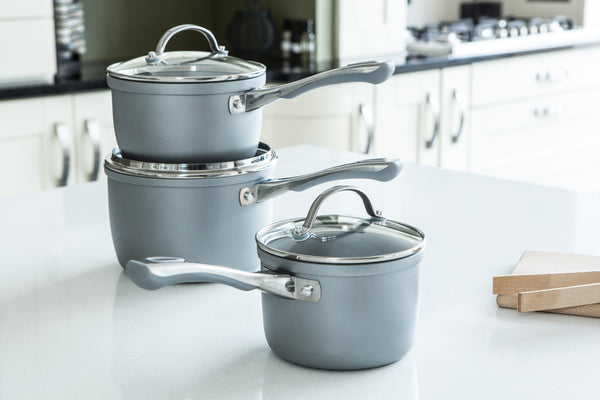 Prestige Prism 3 Piece Pan Set