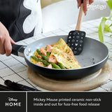 Disney Monochrome Mickey Mouse: Ceramic Non-Stick Deep Multi-Pan - 24cm