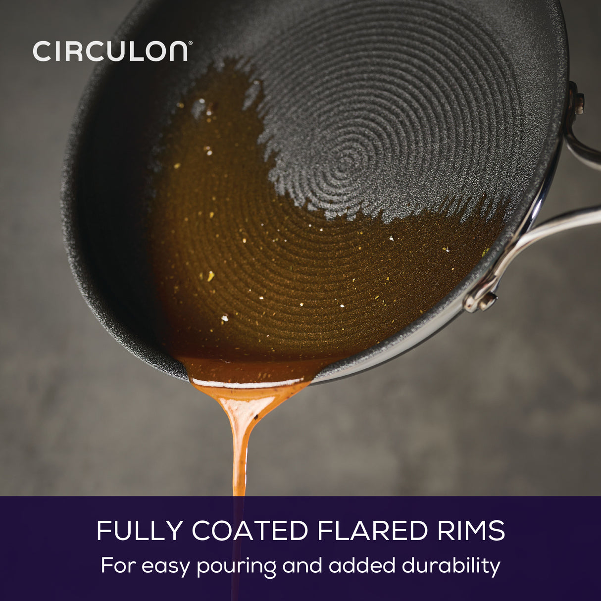 Circulon Stainless Steel Extreme Non-Stick Frypan Twin Pack, 22cm & 25cm