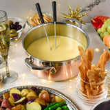 Hestan CopperBond Induction Copper Skillet, Saucepan, Soup Pot & Lids Set: 5 Piece