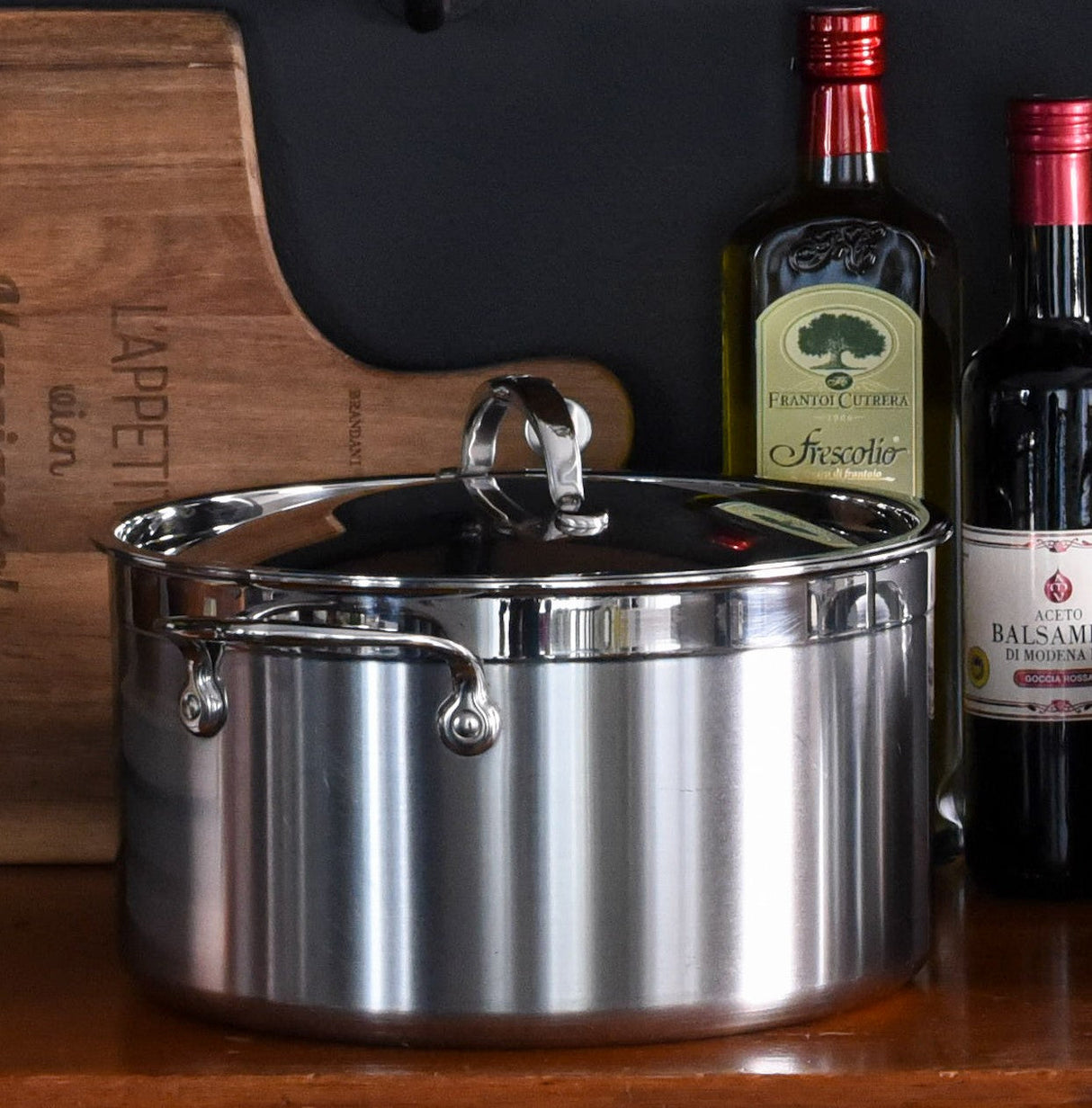 Hestan ProBond Induction Stainless Steel Stockpot & Lid - 26cm (7.6L)