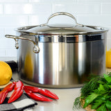 Hestan ProBond Induction Stainless Steel Essential Pan, Stock Pot & Titum™ Non-Stick Skillet Set: 5 Piece