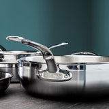 Hestan ProBond Induction Stainless Steel Essential Pan, Stock Pot & Titum™ Non-Stick Skillet Set: 5 Piece