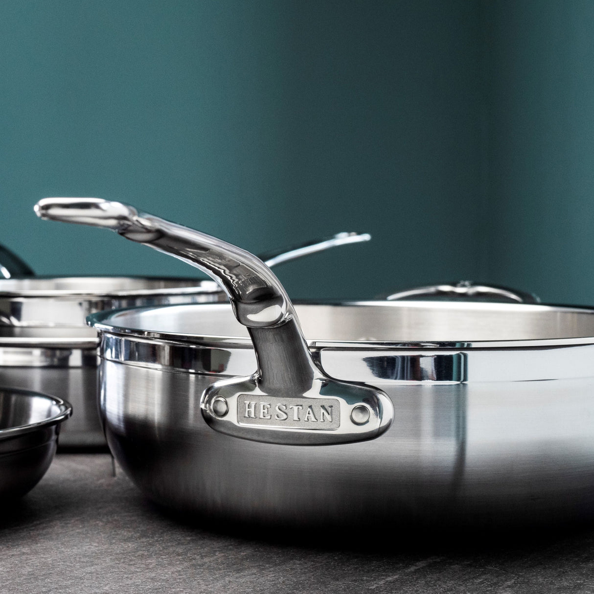 Hestan ProBond Induction Stainless Steel Essential Pan & Lid - 28cm (4.7L)