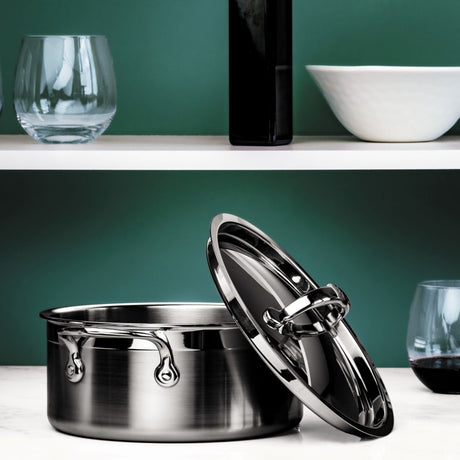Hestan ProBond Induction Stainless Steel Soup Pot & Lid - 20cm (2.8L)