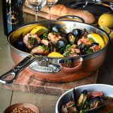 Hestan CopperBond Induction Copper Essential Pans - Medium 24cm (3.3L)