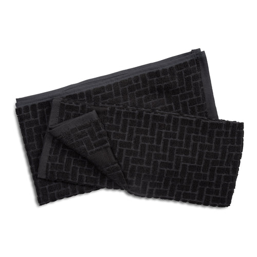 Cuisinart Bamboo Tea Towel, 2 Piece Set, Charcoal