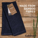 Cuisinart Bamboo Tea Towel, 2 Piece Set, Blue