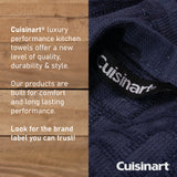 Cuisinart Bamboo Tea Towel, 2 Piece Set, Blue