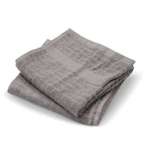 Cuisinart Bamboo Tea Towel, 2 Piece Set, Light Grey