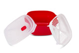 Good2Heat Plus Microwave Cookware Multi-Steamer with Steamer Tray, 2.6L