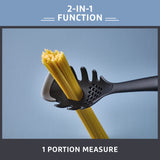 Prestige 2-in-1 Kitchen Utensil - Pasta Server with Silicone Edge
