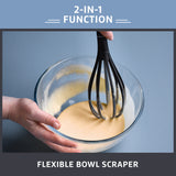 Prestige 2-in-1 Kitchen Utensil - Whisk with Silicone Edge