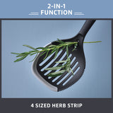 Prestige 2-in-1 Kitchen Utensil - Skimmer with Silicone Edge