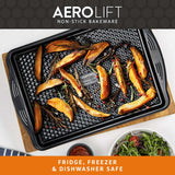 Prestige Aerolift Non-Stick Roasting & Baking Trays - 3 Pack