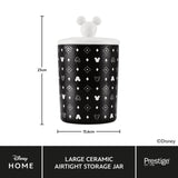 Disney Monochrome Mickey Mouse: Ceramic Airtight Storage Jar - Large