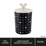 Disney Monochrome Mickey Mouse: Ceramic Airtight Storage Jar - Large