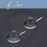 Prestige Scratch Guard Fry Pan Set Stainless Steel Non Stick Induction Cookware