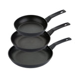 9 X Tougher Scratch Resistant Non-Stick Frying Pan - Triple Pack