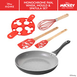 Prestige Disney Non-Stick Large Pancake Pan, Whisk, Mould & Spatula Set