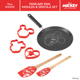 Prestige Disney Non-Stick Medium Pancake Pan, Moulds & Spatula Set