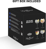 Luigi Bormioli: Gin Glasses Selection Mixed Set - 4 Pack