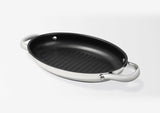 Meyer All in 1 Frying Pan in Black Stainless Steel Round Non Stick Cookware