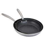 Prestige Scratch Guard Fry Pan Set Stainless Steel Non Stick Induction Cookware