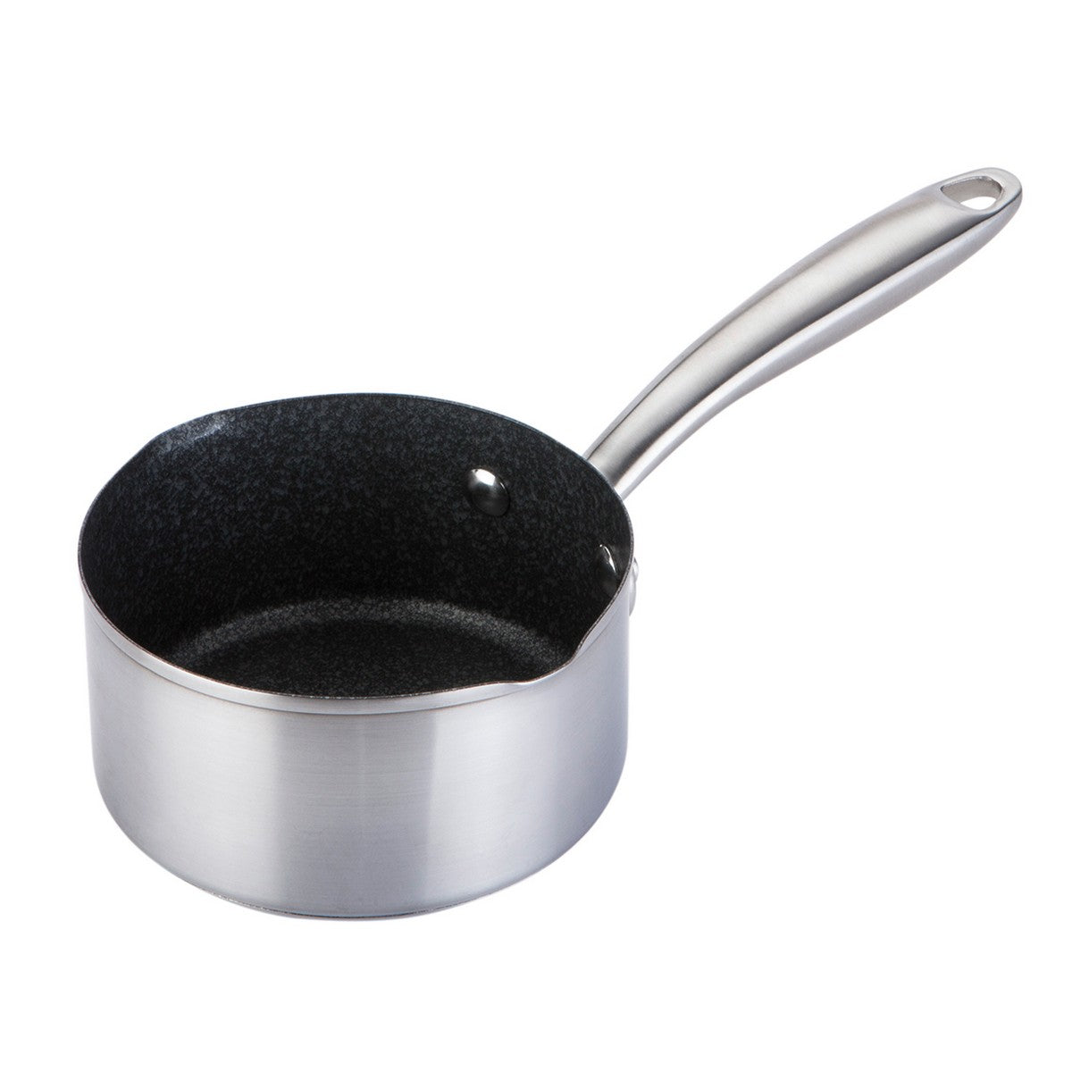 Prestige Scratch Guard Milk Pan in Stainless Steel Induction Cookware - 14 cm