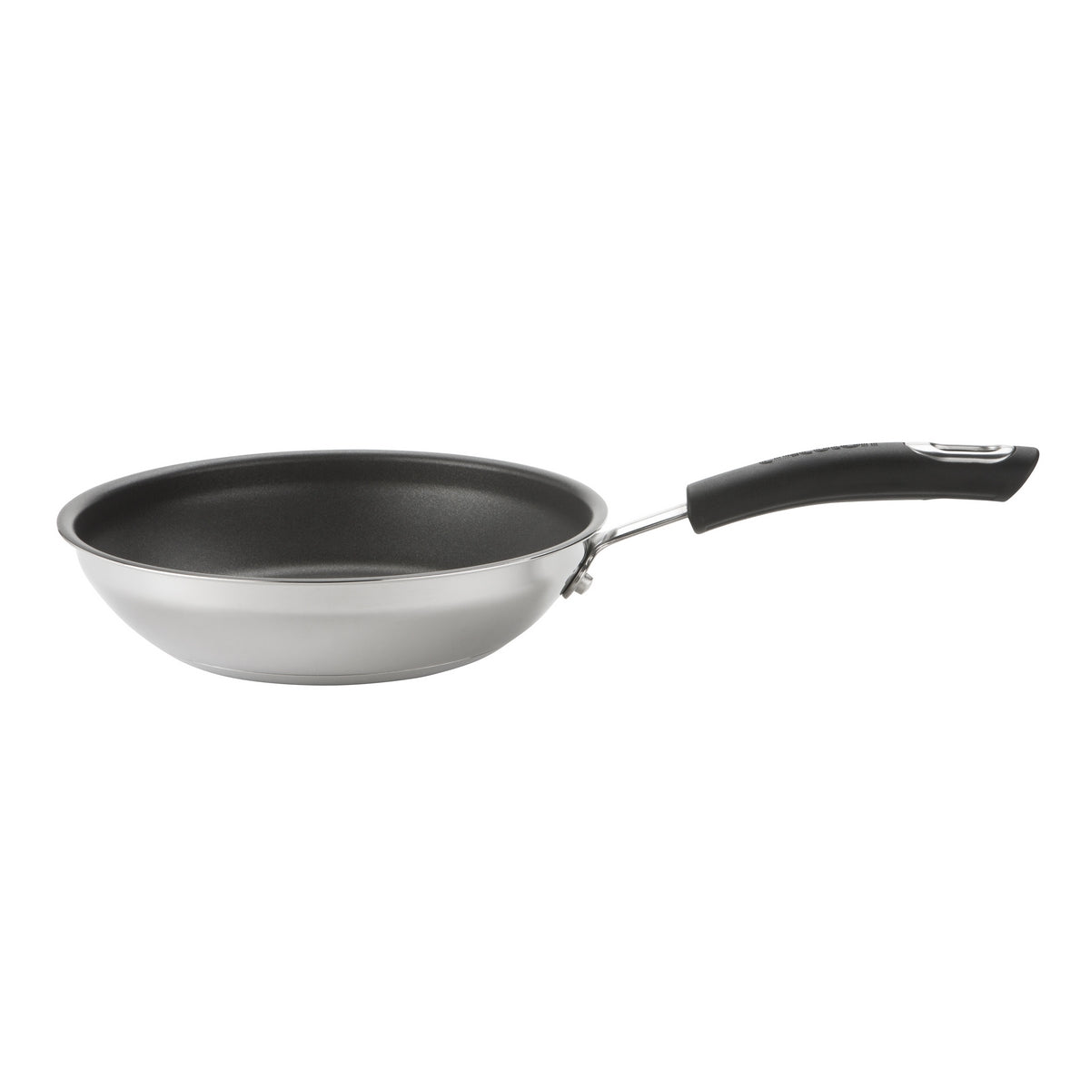 Total Stainless Steel Non-Stick Induction Frying Pan - 25cm