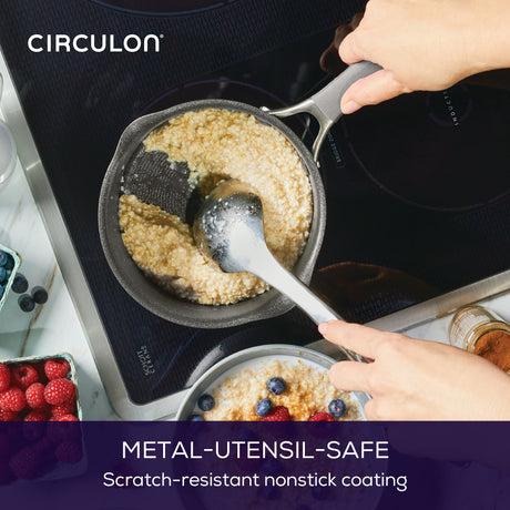 Circulon Extreme Non-Stick Straining Saucepan & Lid - 16cm