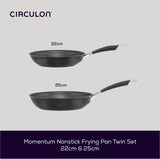 Circulon Momentum Hard Anodised Frying Pan - 3 Sizes