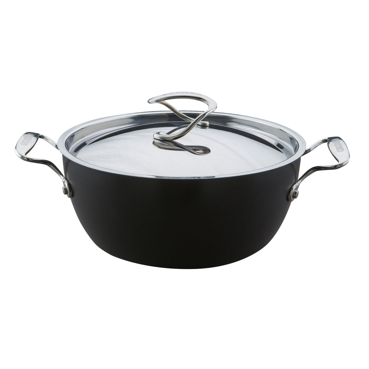 Circulon Style Hard Anodised Deep Chefs Casserole, 26cm/5.2L