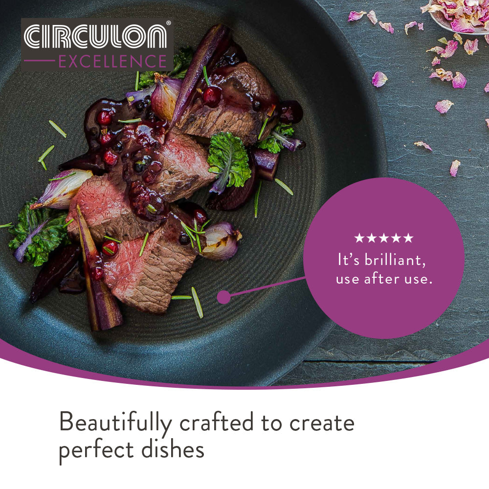 Circulon Excellence Non-Stick Induction Milk Pan - 16cm