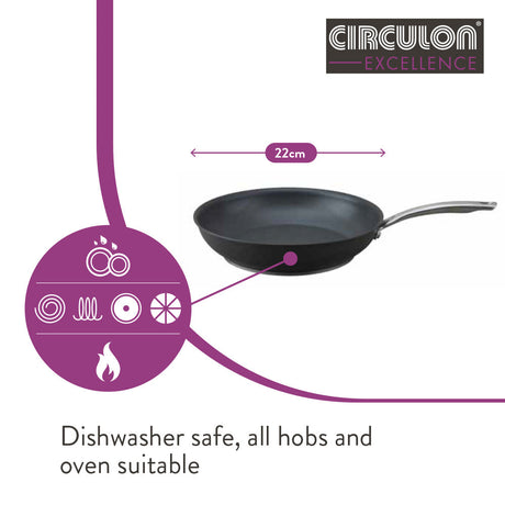 Circulon Excellence Non Stick Frying Pan - 3 Sizes