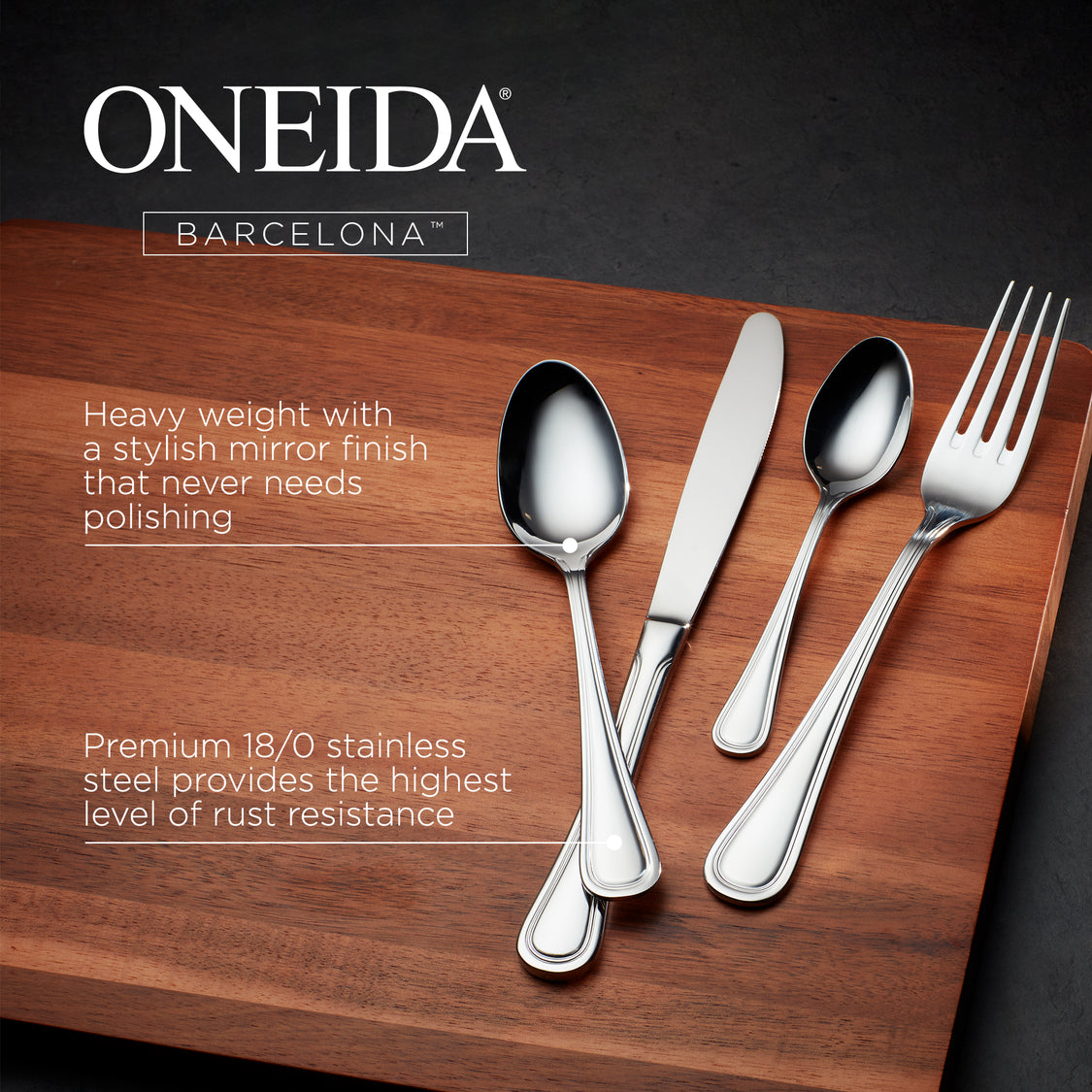 Oneida Kitchenware Oneida Cutlery Set | 16 & 24 Piece Cutlery Sets | Kitchenware Express