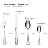ONEIDA Barcelona Cutlery Set 24 Piece