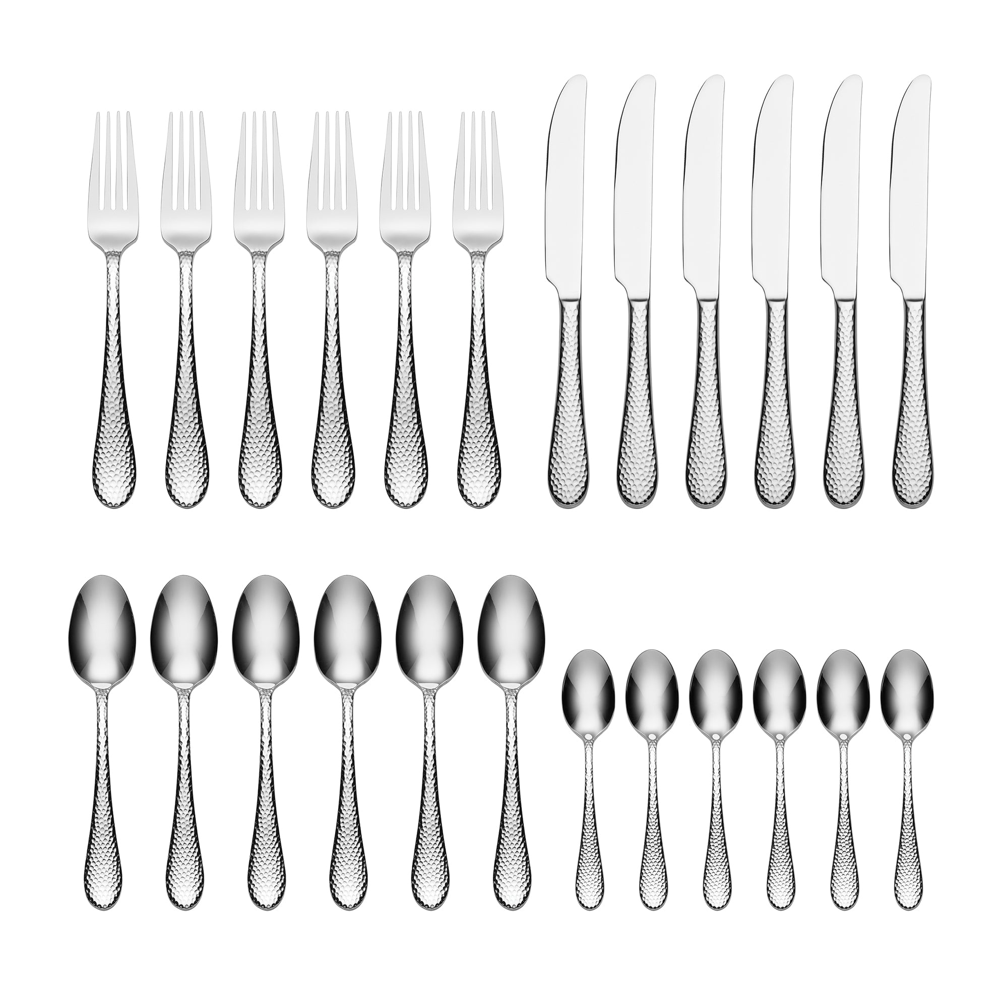 Essence Oneida 18/10 Stainless 6 1/4 inch Set outlets of 10 Teaspoons