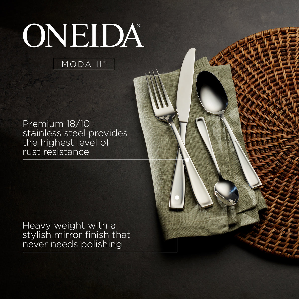 Oneida Kitchenware Oneida Cutlery Set | 16 & 24 Piece Cutlery Sets | Kitchenware Express
