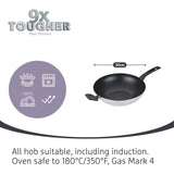 Prestige 9 X Tougher 30cm Stainless Steel Stir Fry Wok