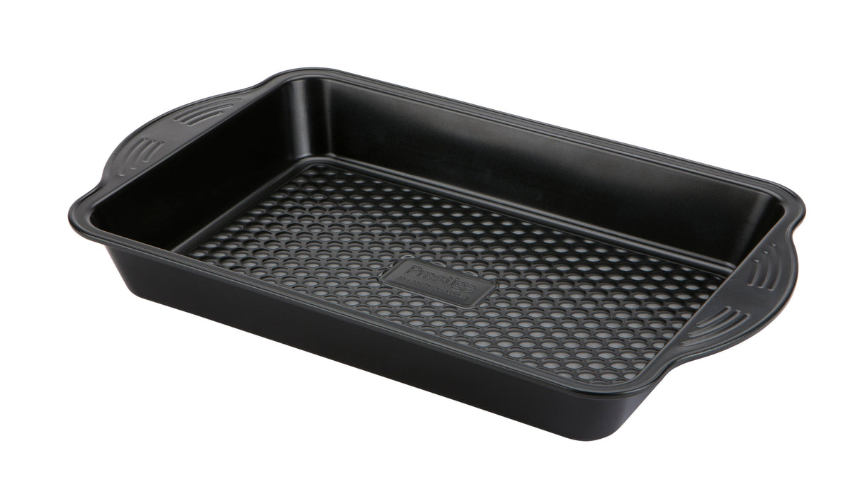 Prestige Aerolift Roast & Bake Tray Medium Rectangular Steel Dish - 9 x 13"