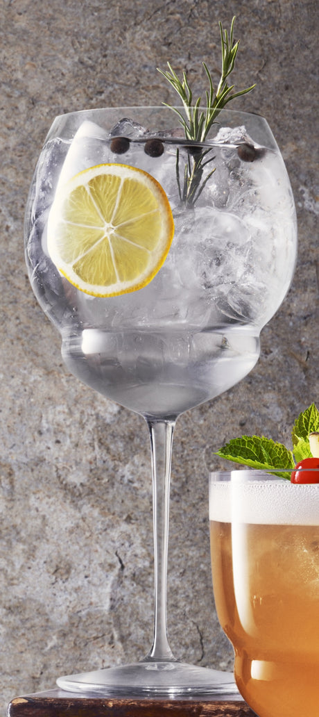 Luigi Bormioli Backdoor '20s Gin & Tonic Glasses, 800ml x 4