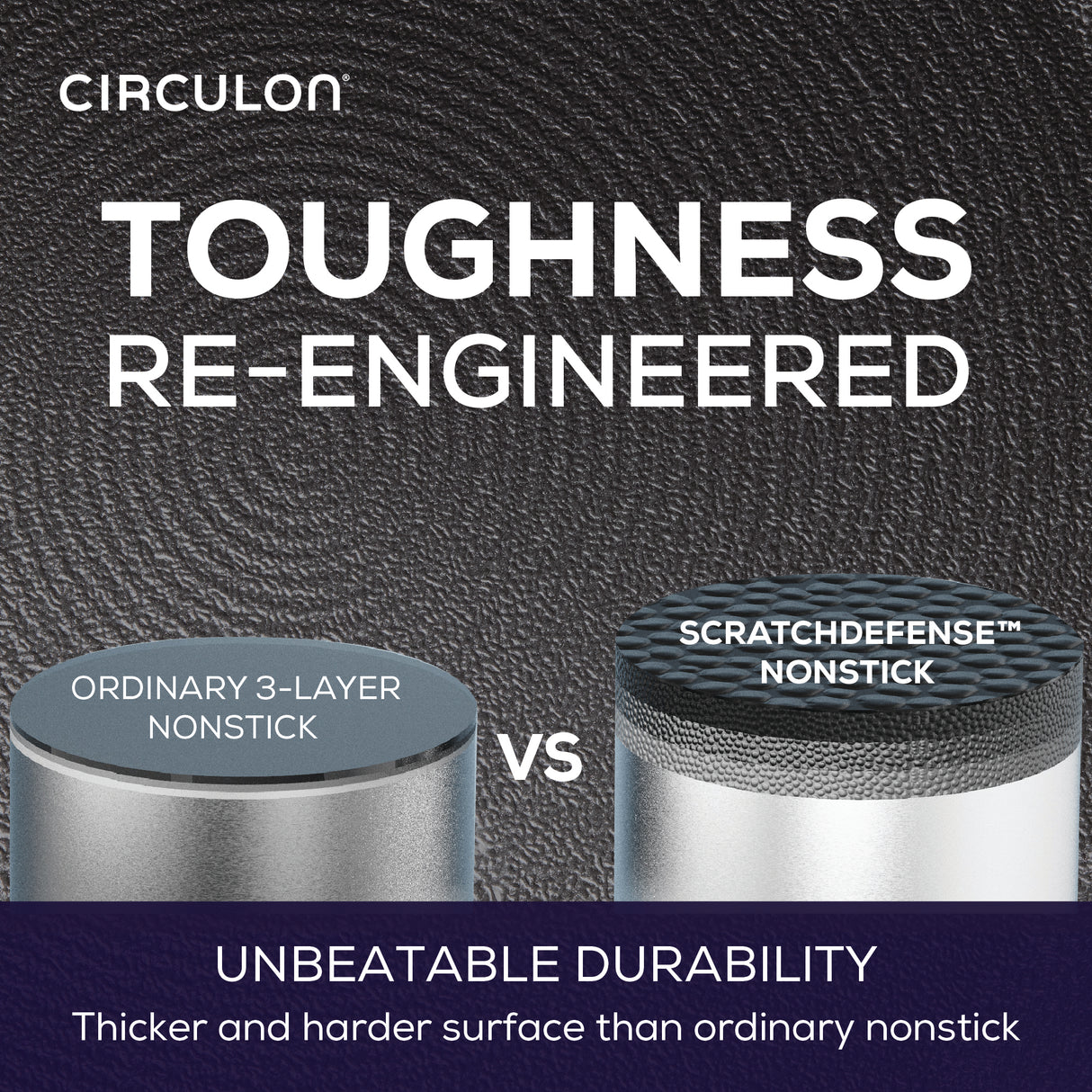 Circulon Extreme Non-Stick Straining Saucepan & Lid - 16cm
