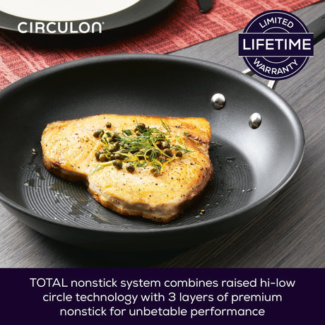 Circulon Momentum Hard Anodised Frying Pan - 3 Sizes