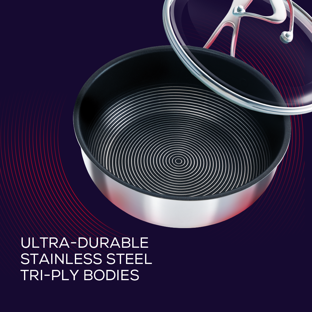 Circulon C Series Stainless Steel Skillet, 25cm