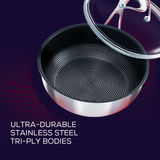 Circulon C Series Stainless Steel Skillet, 25cm